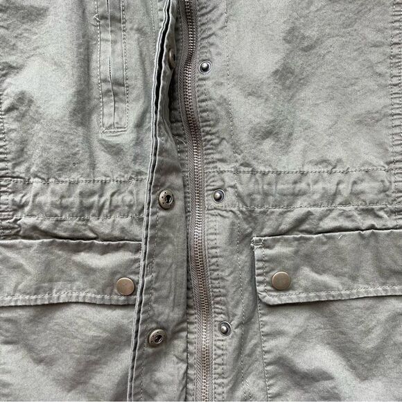 Love Tree Olive Green Utility Jacket - Size: Small - Picture 5 of 7